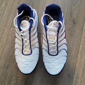 Nike Air Max Plus White Red Blue